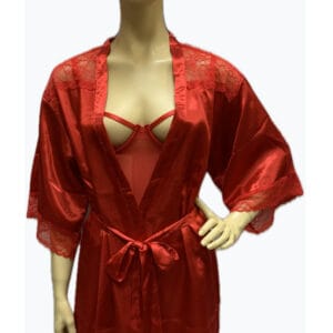 Exquisite silky robes