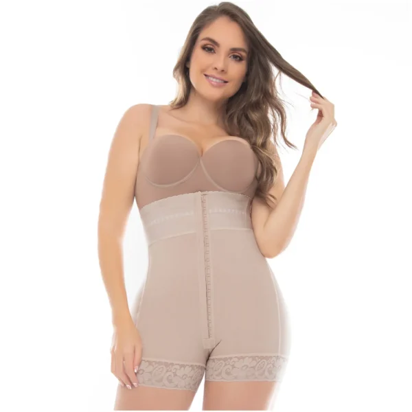 Butt Lifter Tummy Control High Waisted Mid Thigh Shapewear Shorts powernet