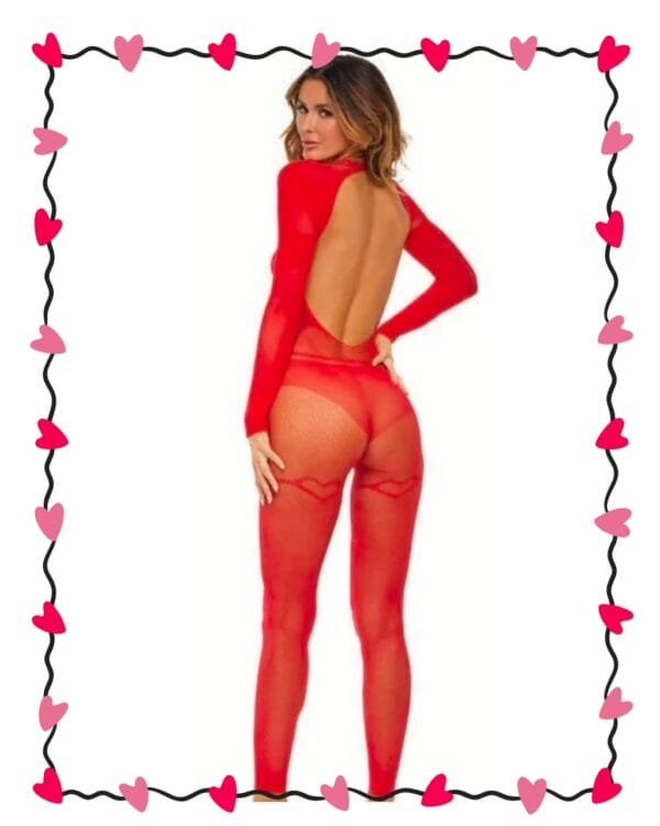 Mad Love Bodystocking Long Sleeve - Image 2