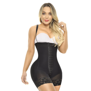 Butt-Lifting & Waist-Shaping Girdle – Strapless Mid-Thigh Shaper