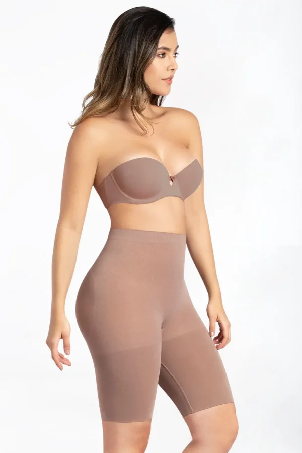 "Thigh Shaper Second Skin – Seamless Compression Shapewear for Waist, Hips & Thighs"