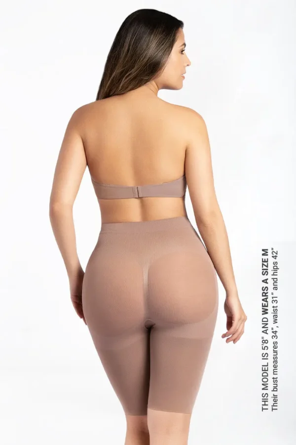 "Thigh Shaper Second Skin – Seamless Compression Shapewear for Waist, Hips & Thighs"