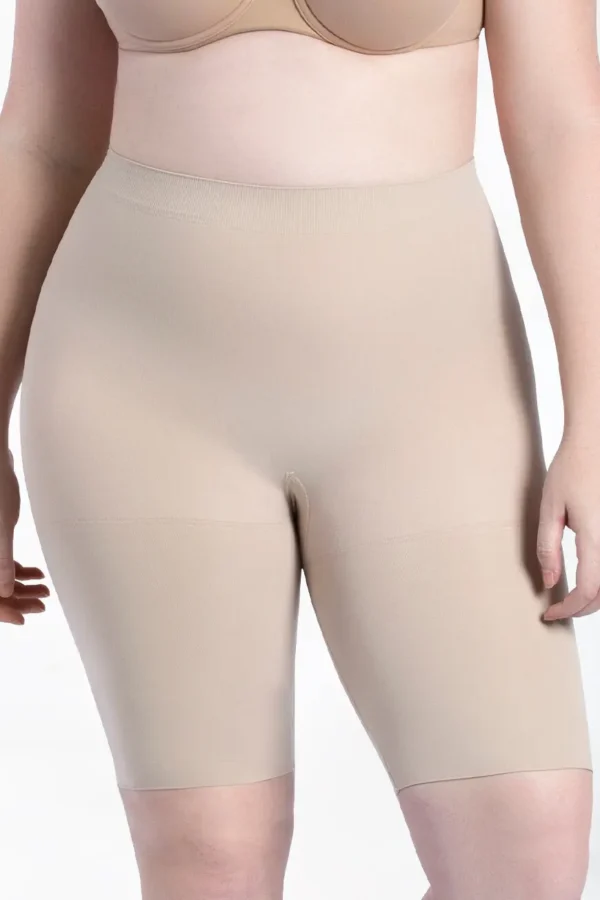 "Thigh Shaper Second Skin – Seamless Compression Shapewear for Waist, Hips & Thighs"